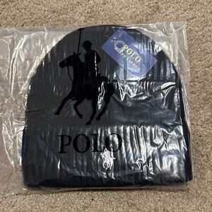 Polo Ralph Lauren Black Beanie